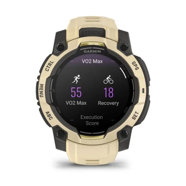 Garmin Instinct 3 – 45 mm AMOLED Sitrin