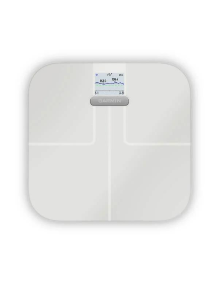 Garmin Index 2 Yağ Ölçer ve Çok Fonksiyonlu Akıllı Bluetooth Tartı - Beyaz