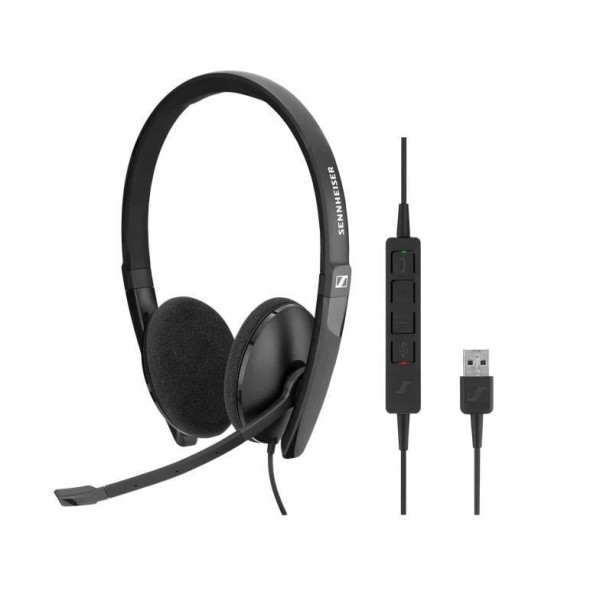 EPOS Sennheiser SC 160 USB CTRL Duo UC Kulak Üstü Kulaklık