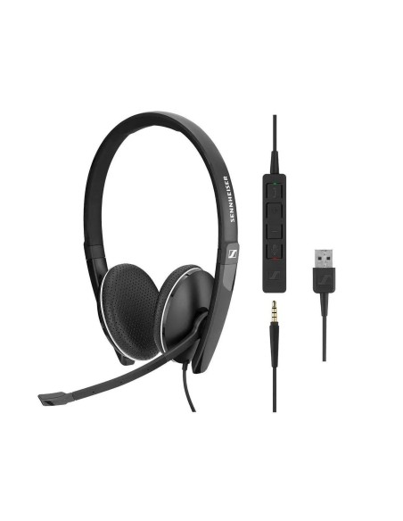 EPOS Sennheiser SC 165 USB CTRL Duo UC Kulak Üstü Kulaklık