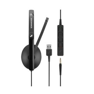 EPOS Sennheiser SC 165 USB CTRL Duo UC Kulak Üstü Kulaklık 2