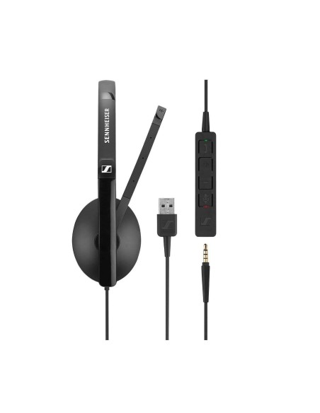 EPOS Sennheiser SC 165 USB CTRL Duo UC Kulak Üstü Kulaklık
