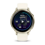 Garmin Venu 4 - 41 mm Lunar Gold Silikon Kayışlı