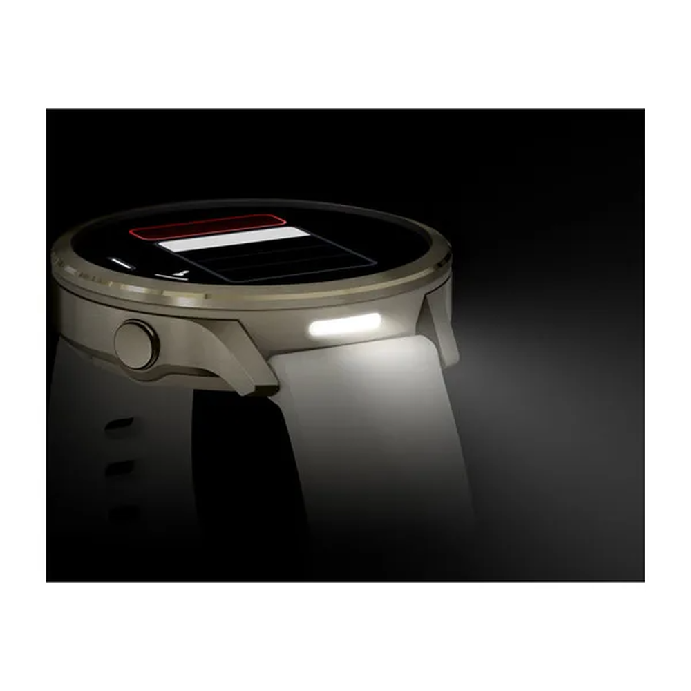 Garmin Venu 4 - 41 mm Lunar Gold Silikon Kayışlı