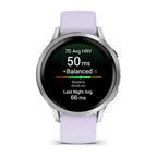 Garmin Venu 4 - 41 mm Lavanta Mavisi Silikon Kayışlı