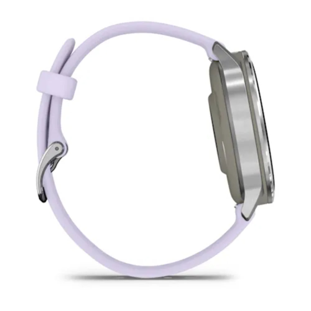 Garmin Venu 4 - 41 mm Lavanta Mavisi Silikon Kayışlı
