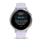 Garmin Venu 4 - 41 mm Lavanta Mavisi Silikon Kayışlı