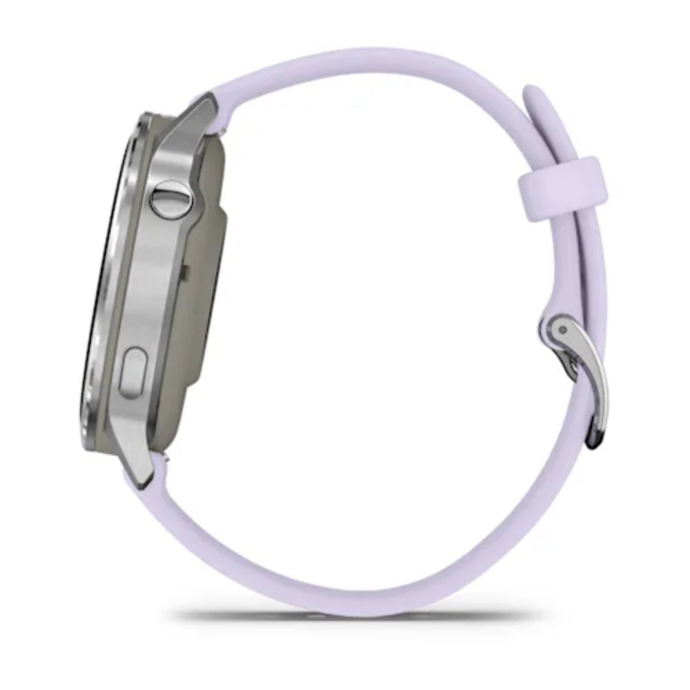 Garmin Venu 4 - 41 mm Lavanta Mavisi Silikon Kayışlı