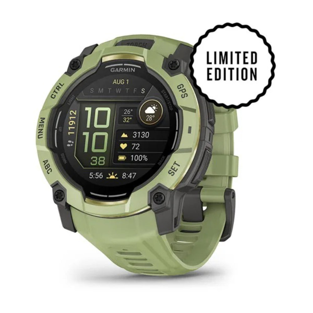 Garmin Instinct 3 – 50 mm AMOLED Eğrelti Yeşili