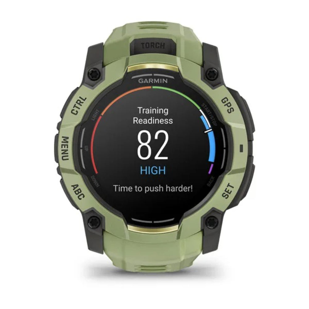 Garmin Instinct 3 – 50 mm AMOLED Eğrelti Yeşili