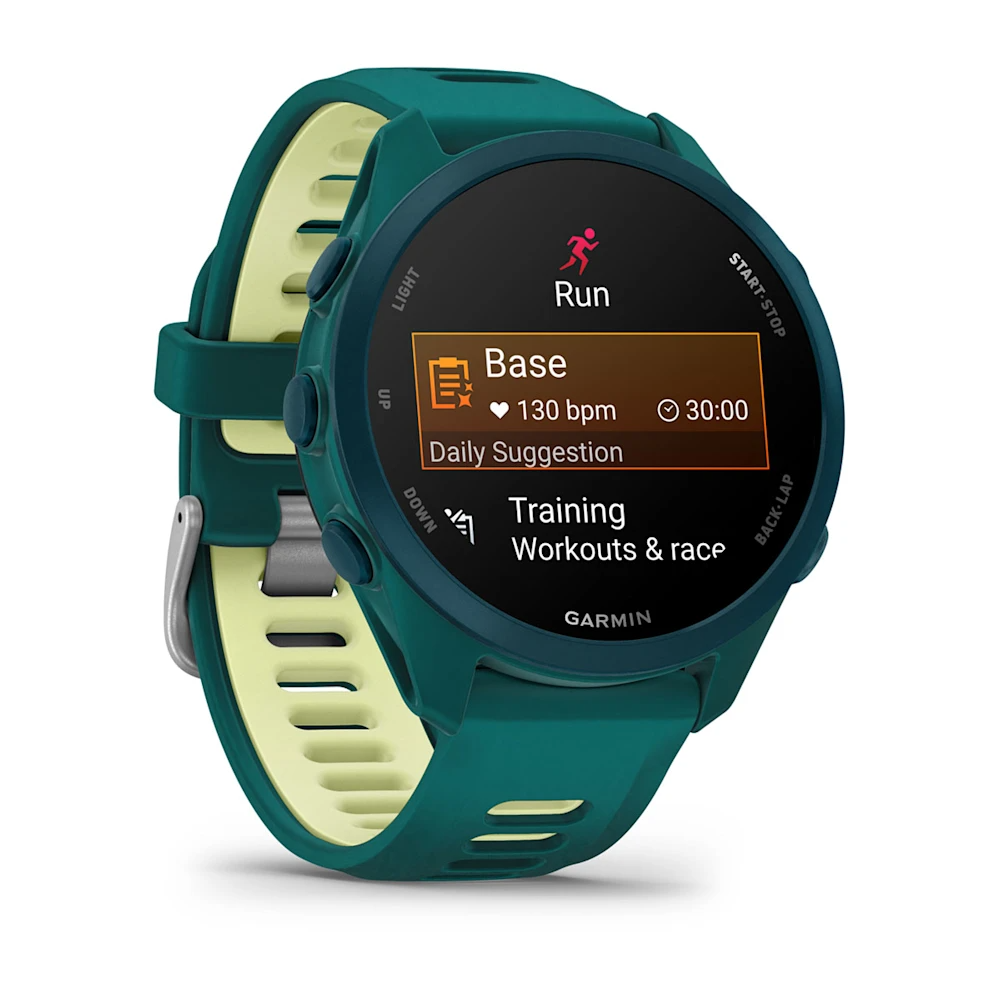 Garmin Forerunner 170 Music Turkuaz Yeşili, Turkuaz Yeşili/Limon Sarısı Kayışlı