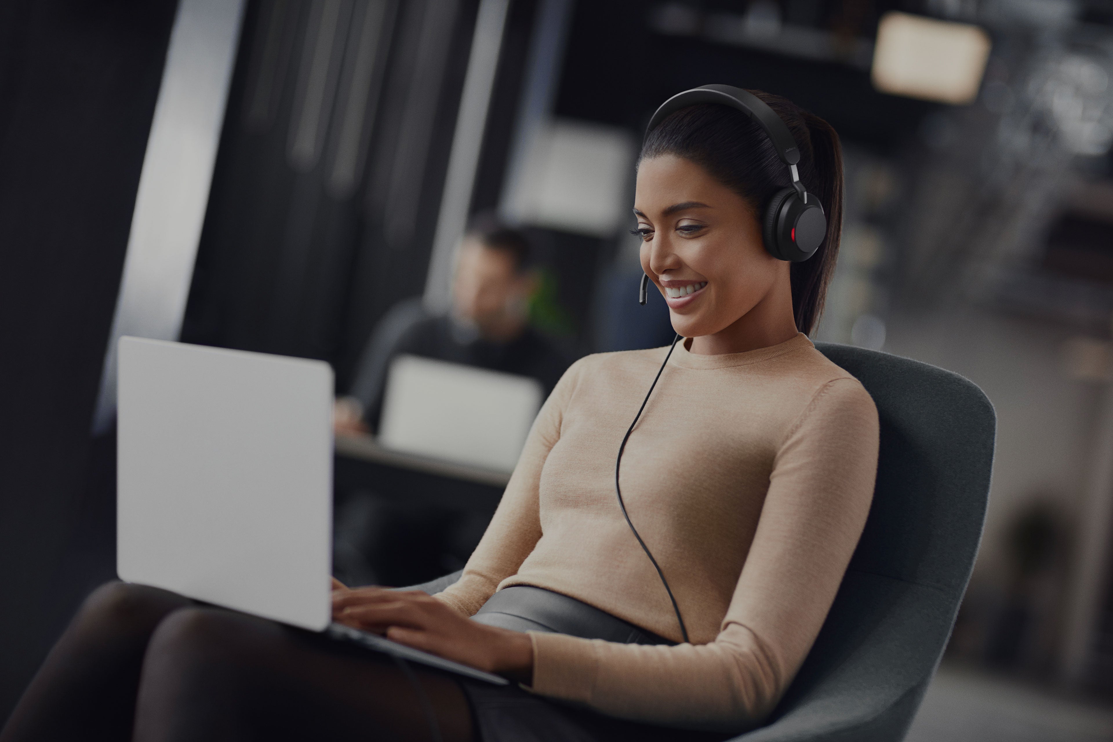 Jabra Evolve2 40 SE USB-C/A Kulak Üstü Kulaklık