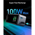 ANKER 735 Prime 20.000mAh 200W Taşınabilir Şarj Cihazı Siyah
