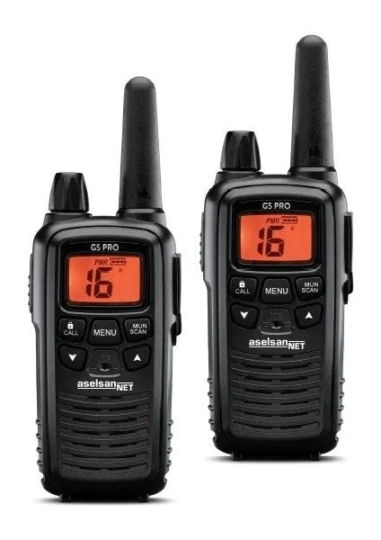 Aselsannet G5 PRO Lisans Ücretsiz PMR Telsiz