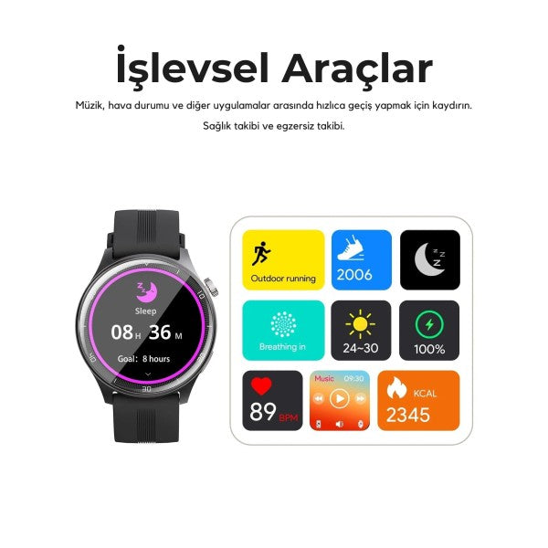 AUKEY SW-2P 2 Pro Akıllı Saat