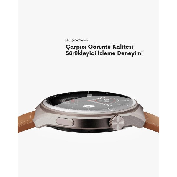 AUKEY SW-2U 2 Ultra Deri Kayış Akıllı Saat