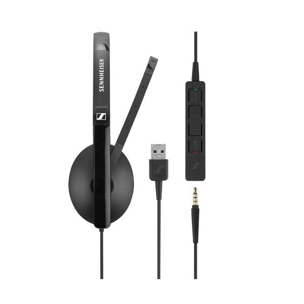 EPOS Sennheiser SC 165 USB CTRL Duo UC Kulak Üstü Kulaklık