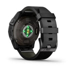 Garmin Epix Pro Gen2 Sapphire Karbon Gri DLC Titanyum Siyah Deri Kayış