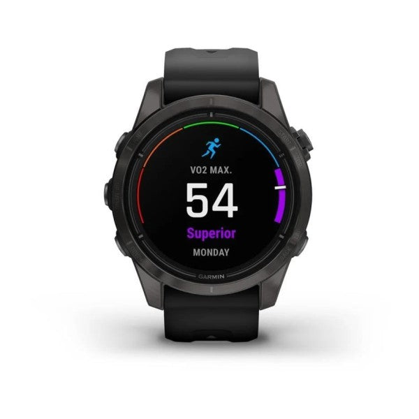 Garmin Epix Pro S Gen2 Sapphire Karbon Gri DLC Titanyum