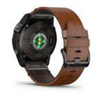 Garmin Epix Pro X Gen2 Sapphire Karbon Gri DLC Titanyum Kahverengi Deri Kayış