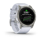 Garmin Epix Pro X Gen2 Sapphire Titanyum Beyaz Kayış