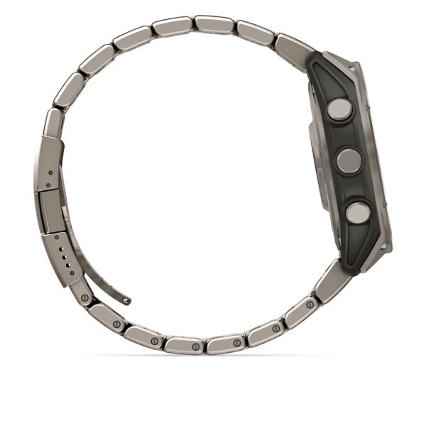Garmin Fenix 8 – 47 mm AMOLED Sapphire Titanyum Vented Titanyum Kayışlı