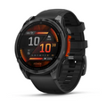 Garmin Fenix 8 – 47 mm AMOLED Siyah/Gri Kayışlı