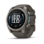 Garmin Fenix 9 51mm Titanyum Çakıl Grisi Silikon Kayışlı
