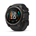 Garmin Fenix 9 51mm Siyah Silikon Kayışlı