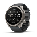Garmin Fenix 9 Pro 51MM Karbon Gri DLC Titanyum Siyah Silikon Kayışlı