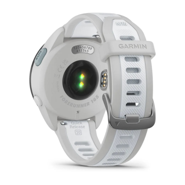 Garmin Forerunner 165 Sis Grisi Beyaz