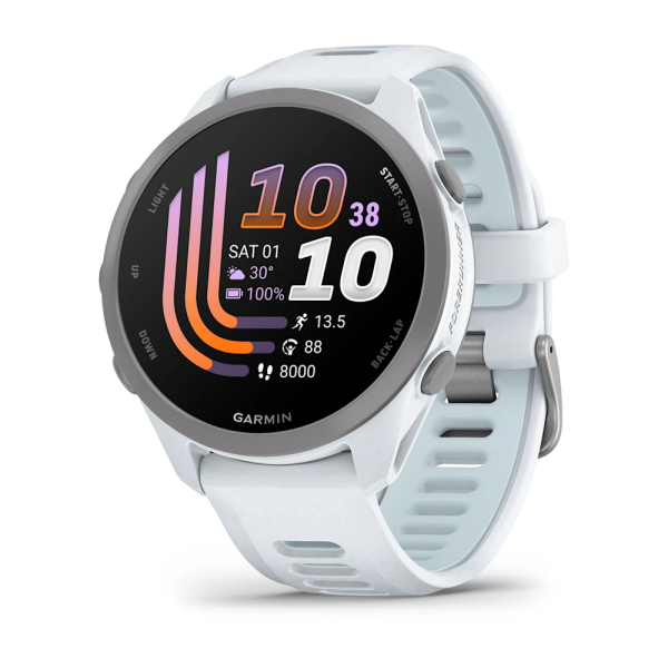 Garmin Forerunner 170 Beyaz/Bulut Mavisi Kayışlı
