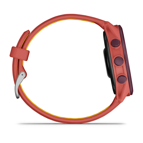 Garmin Forerunner 170 Music Kırmızı Pembe, Kırmızı Pembe/Mango Kayışlı
