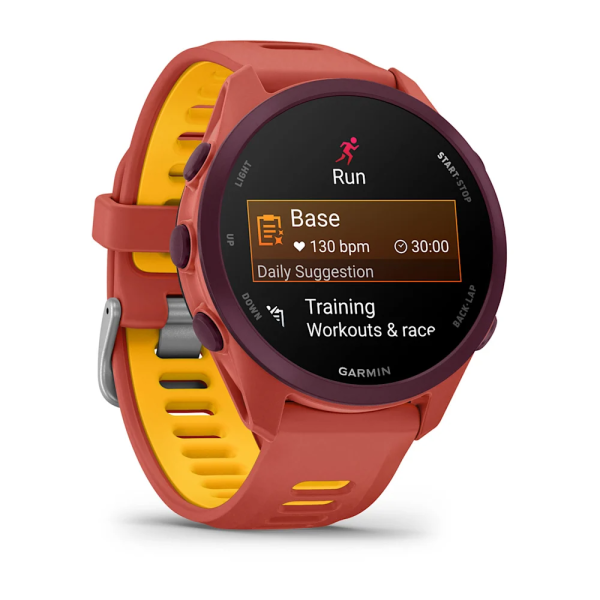 Garmin Forerunner 170 Music Kırmızı Pembe, Kırmızı Pembe/Mango Kayışlı