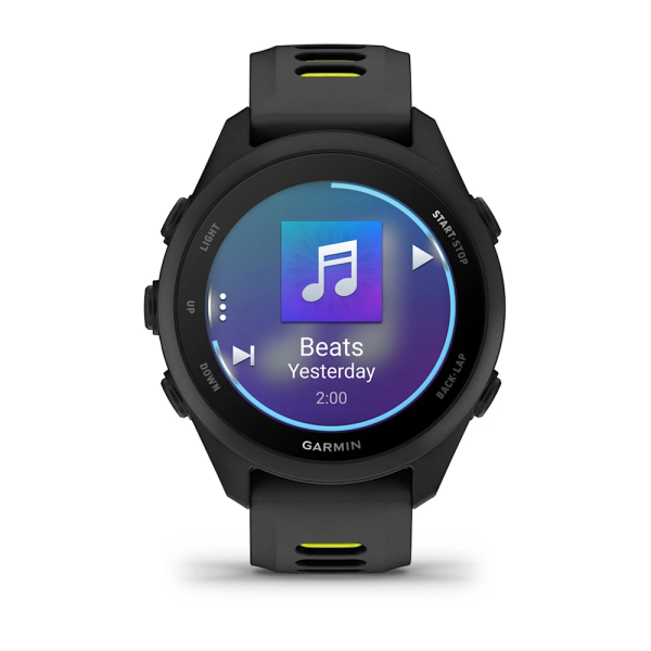 Garmin Forerunner 170 Music Siyah/Amp Sarı Kayışlı