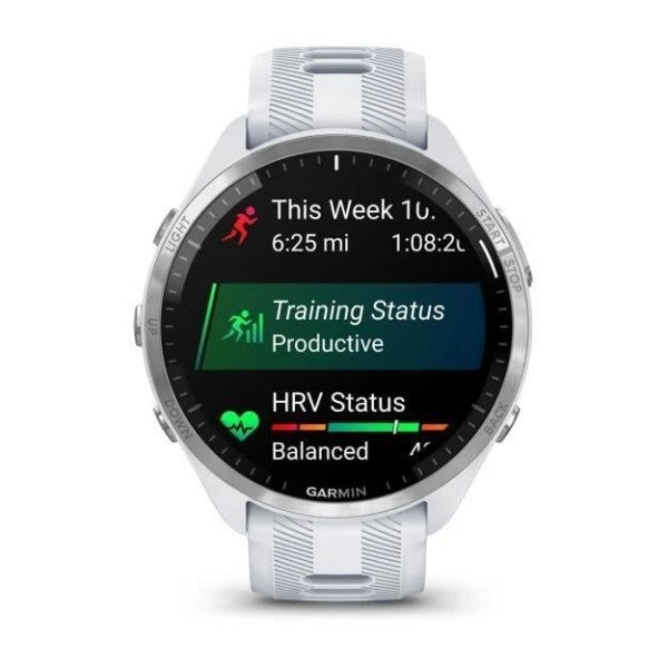 Garmin Forerunner 965 - Titanyum Beyaz Gri