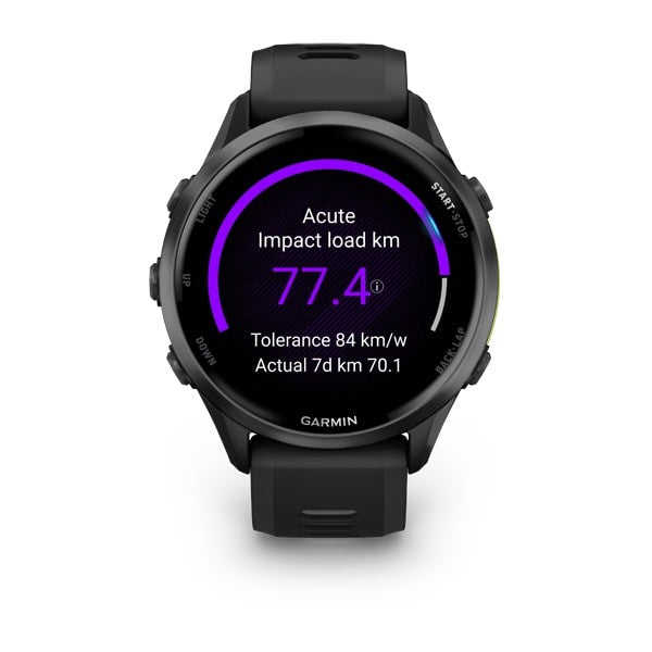 Garmin Forerunner 970 Karbon Gri DLC Titanyum Siyah | Gri