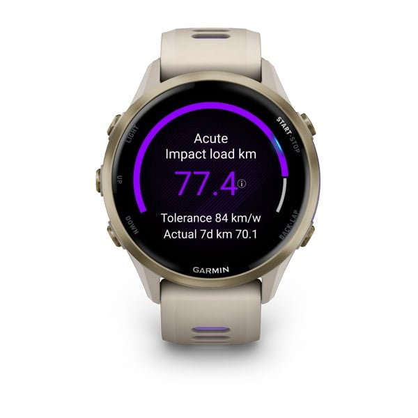 Garmin Forerunner 970 Soft Gold Titanyum | Gri