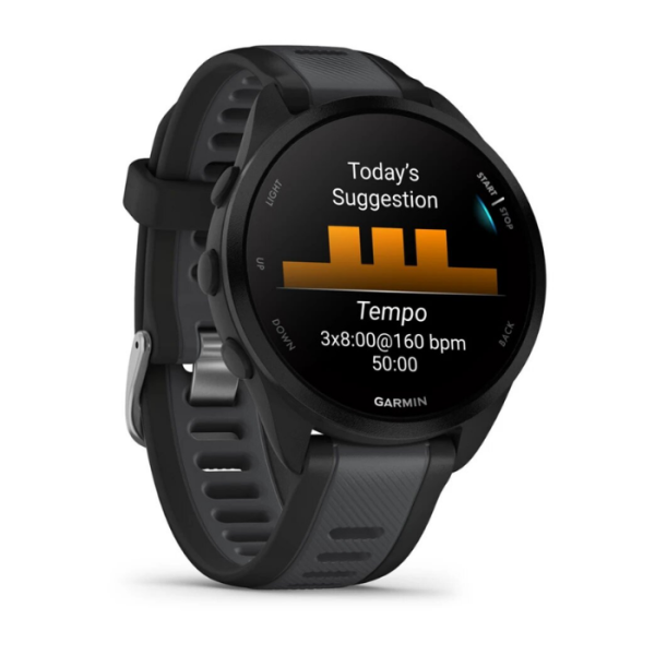 Garmin Forerunner Music 165 Siyah Slate Gri