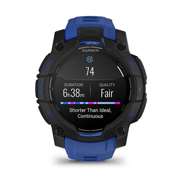 Garmin Instinct 3 - 45 mm AMOLED Siyah Mavi