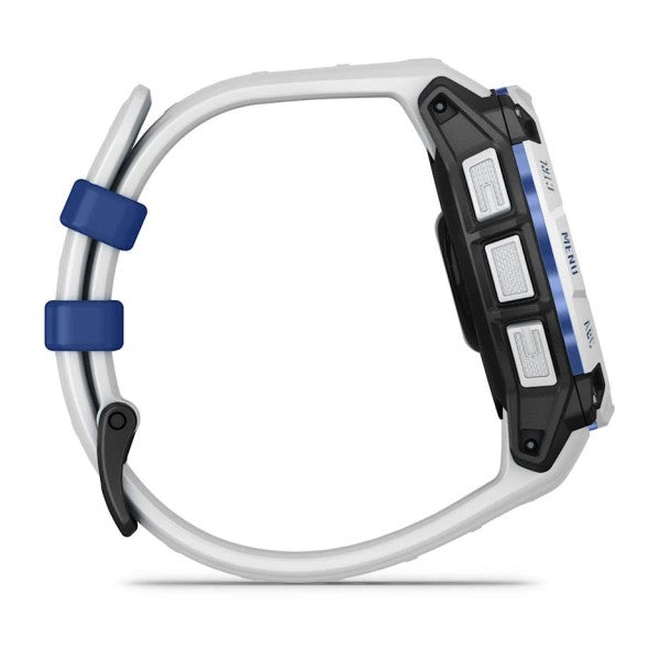 Garmin Instinct 3 – 45 mm Solar Beyaz Mavi