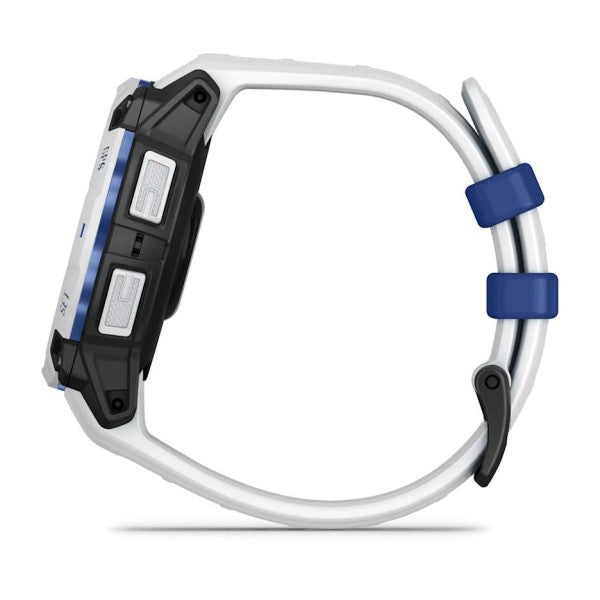 Garmin Instinct 3 – 45 mm Solar Beyaz Mavi