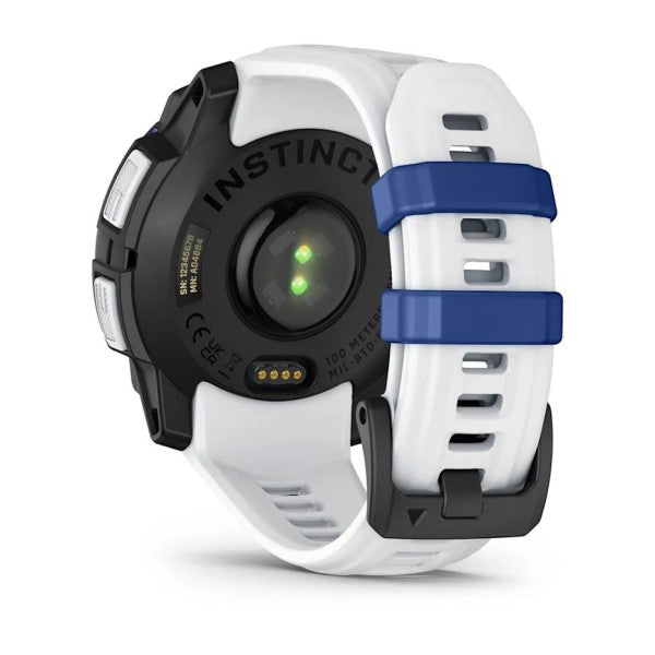 Garmin Instinct 3 – 45 mm Solar Beyaz Mavi