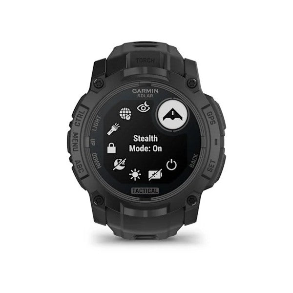 Garmin Instinct 3 – 45 mm Solar Tactical Edition Siyah