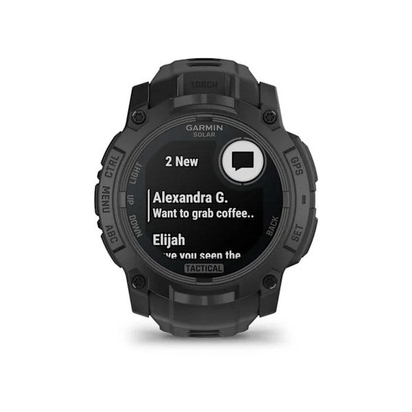 Garmin Instinct 3 – 45 mm Solar Tactical Edition Siyah