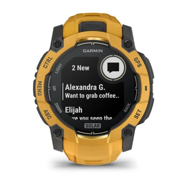 Garmin Instinct 3 – 45 mm, Turuncu / Gri