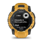 Garmin Instinct 3 – 45 mm, Turuncu / Gri