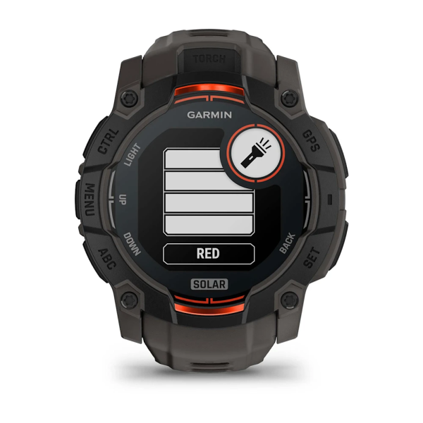 Garmin Instinct 3 – 50 mm, Solar Kömür Siyahı