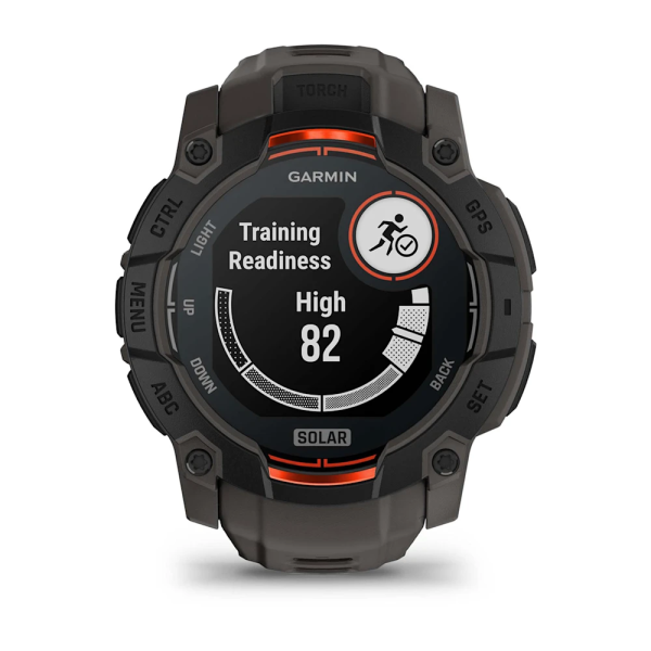 Garmin Instinct 3 – 50 mm, Solar Kömür Siyahı
