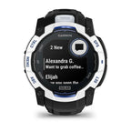 Garmin Instinct 3 – 50 mm Solar Siyah Beyaz